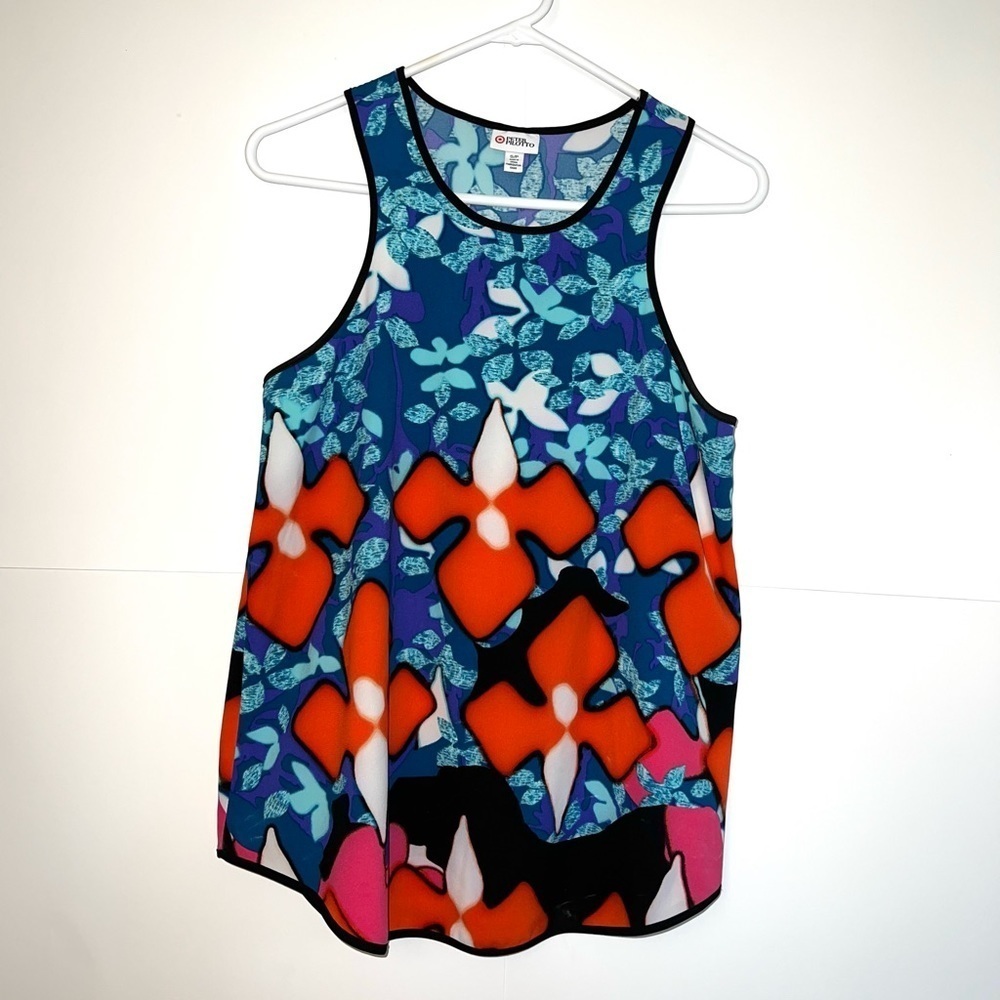 Peter Pilotto Target Neon Floral Top